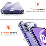 Husa pentru Motorola Edge 30 Neo, Techsuit Shockproof Clear Silicone, transparenta