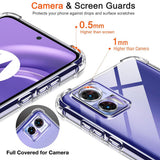 Husa pentru Motorola Edge 30 Neo, Techsuit Shockproof Clear Silicone, transparenta