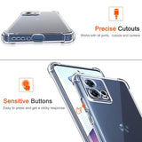 Husa pentru Motorola Edge 30 Fusion, Techsuit Shockproof Clear Silicone, transparenta