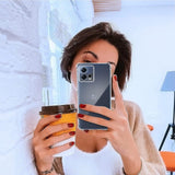 Husa pentru Motorola Edge 30 Fusion, Techsuit Shockproof Clear Silicone, transparenta