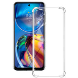 Husa pentru Motorola Moto E32, Techsuit Shockproof Clear Silicone, transparenta