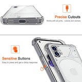 Husa pentru Nothing Phone (1), Techsuit Shockproof Clear Silicone, transparenta