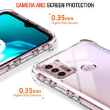Husa pentru Motorola Moto G30, Techsuit Shockproof Clear Silicone, transparenta