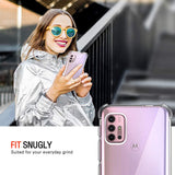 Husa pentru Motorola Moto G30, Techsuit Shockproof Clear Silicone, transparenta