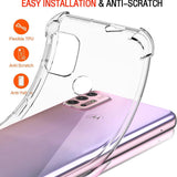 Husa pentru Motorola Moto G30, Techsuit Shockproof Clear Silicone, transparenta