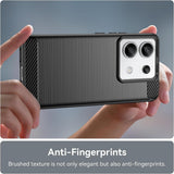 Husa pentru Xiaomi Redmi 13C 4G, Techsuit Carbon Silicone, albastru