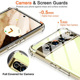Husa pentru Google Pixel 8 Pro, Techsuit Shockproof Clear Silicone, transparenta