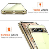 Husa pentru Google Pixel 8 Pro, Techsuit Shockproof Clear Silicone, transparenta