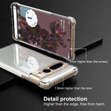 Husa pentru Google Pixel 7 Pro, Techsuit Shockproof Clear Silicone, transparenta