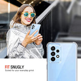 Husa pentru Samsung Galaxy A33 5G, Techsuit Shockproof Clear Silicone, transparenta