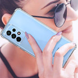 Husa pentru Samsung Galaxy A33 5G, Techsuit Shockproof Clear Silicone, transparenta