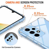 Husa pentru Samsung Galaxy A33 5G, Techsuit Shockproof Clear Silicone, transparenta
