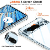 Husa pentru Google Pixel 7, Techsuit Shockproof Clear Silicone, transparenta