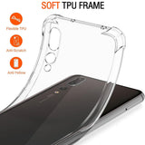Husa pentru Huawei P20 Pro, Techsuit Shockproof Clear Silicone, transparenta