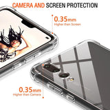 Husa pentru Huawei P20 Pro, Techsuit Shockproof Clear Silicone, transparenta