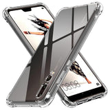 Husa pentru Huawei P20 Pro, Techsuit Shockproof Clear Silicone, transparenta