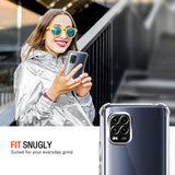 Husa pentru Xiaomi Mi 10 Lite, Techsuit Shockproof Clear Silicone, transparenta