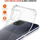 Husa pentru Xiaomi Mi 10 Lite, Techsuit Shockproof Clear Silicone, transparenta