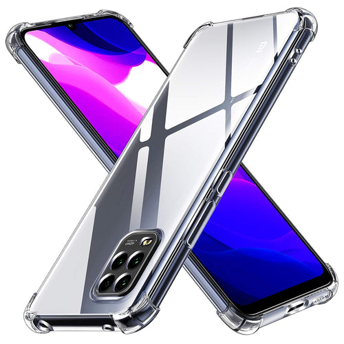 Husa pentru Xiaomi Mi 10 Lite, Techsuit Shockproof Clear Silicone, transparenta