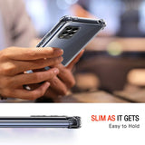 Husa pentru Xiaomi Mi 10 Lite, Techsuit Shockproof Clear Silicone, transparenta