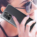 Husa pentru Xiaomi 11T, Techsuit Shockproof Clear Silicone, transparenta