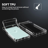Husa pentru Google Pixel 6, Techsuit Shockproof Clear Silicone, transparenta