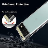 Husa pentru Google Pixel 6, Techsuit Shockproof Clear Silicone, transparenta