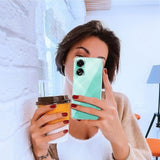 Husa pentru OPPO A78 4G, Techsuit Shockproof Clear Silicone, transparenta