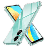 Husa pentru OPPO A78 4G, Techsuit Shockproof Clear Silicone, transparenta
