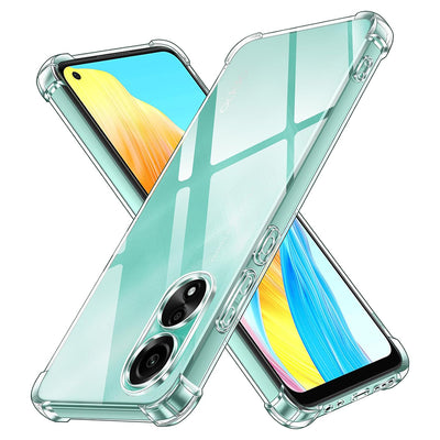 Husa pentru OPPO A78 4G, Techsuit Shockproof Clear Silicone, transparenta