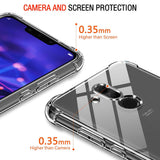Husa pentru Huawei Mate 20 Lite, Techsuit Shockproof Clear Silicone, transparenta