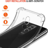 Husa pentru Huawei Mate 20 Lite, Techsuit Shockproof Clear Silicone, transparenta