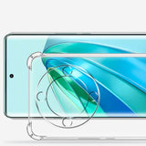 Husa pentru Honor X9a, Techsuit Shockproof Clear Silicone, transparenta