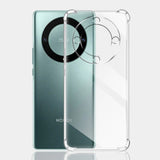 Husa pentru Honor X9a, Techsuit Shockproof Clear Silicone, transparenta