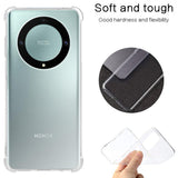 Husa pentru Honor Magic5 Lite, Techsuit Shockproof Clear Silicone, transparenta