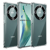 Husa pentru Honor Magic5 Lite, Techsuit Shockproof Clear Silicone, transparenta
