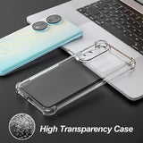 Husa pentru Honor 90 Pro, Techsuit Shockproof Clear Silicone, transparenta