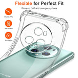 Husa pentru Honor Magic5 Pro, Techsuit Shockproof Clear Silicone, transparenta