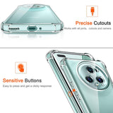 Husa pentru Honor Magic5 Pro, Techsuit Shockproof Clear Silicone, transparenta
