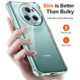 Husa pentru Honor Magic5 Pro, Techsuit Shockproof Clear Silicone, transparenta