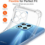 Husa pentru Honor X6, Techsuit Shockproof Clear Silicone, transparenta