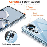 Husa pentru Xiaomi 12T, Techsuit Shockproof Clear Silicone, transparenta