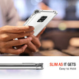 Husa pentru Xiaomi Redmi Note 9 Pro, Techsuit Shockproof Clear Silicone, transparenta