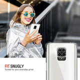 Husa pentru Xiaomi Redmi Note 9 Pro, Techsuit Shockproof Clear Silicone, transparenta
