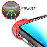 Husa pentru Xiaomi Redmi 9C NFC, Techsuit Shockproof Clear Silicone, transparenta
