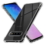 Husa pentru Samsung Galaxy S10 4G, Techsuit Shockproof Clear Silicone, transparenta