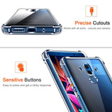 Husa pentru Huawei Mate 10 Pro, Techsuit Shockproof Clear Silicone, transparenta