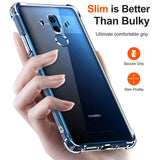 Husa pentru Huawei Mate 10 Pro, Techsuit Shockproof Clear Silicone, transparenta
