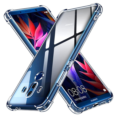 Husa pentru Huawei Mate 10 Pro, Techsuit Shockproof Clear Silicone, transparenta