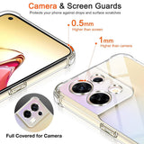 Husa pentru OPPO Reno8, Techsuit Shockproof Clear Silicone, transparenta